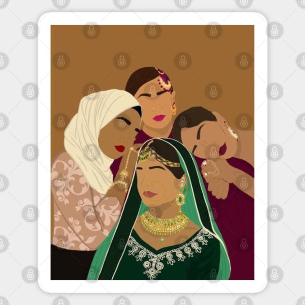 Desi Women Sticker by harjotkaursaini